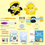 Adorable Penguin + Chick Crochet Diy And Complete Crochet Kit For Beginners, Experts, Adults, And Kids, With Materials And Instruction