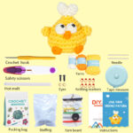 Crochet Beginners Kit Bright Yellow Chick Doll
