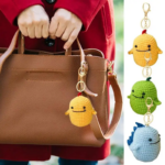 Cute Dinosaur Diy Crochet Kit For Beginners On Bag