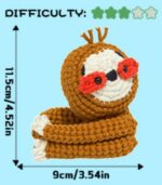 Hugging Sloth Crochet Kit