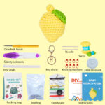 Mango Keychain Crochet Kit For Beginners