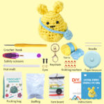 Rabbit Bag Keychain Crochet Kit For Beginners