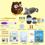 Owl Pattern Crochet Kit