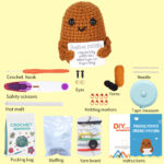Cute Positive Potato Doll Crochet Kit For Beginners