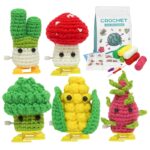 Diy Walking Vegetable Crochet Starter Kit For Beginners With Step By Step Video Tutorials