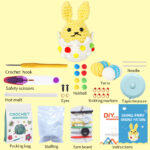 Easter Bunny Ornament Crochet Kit For Beginners