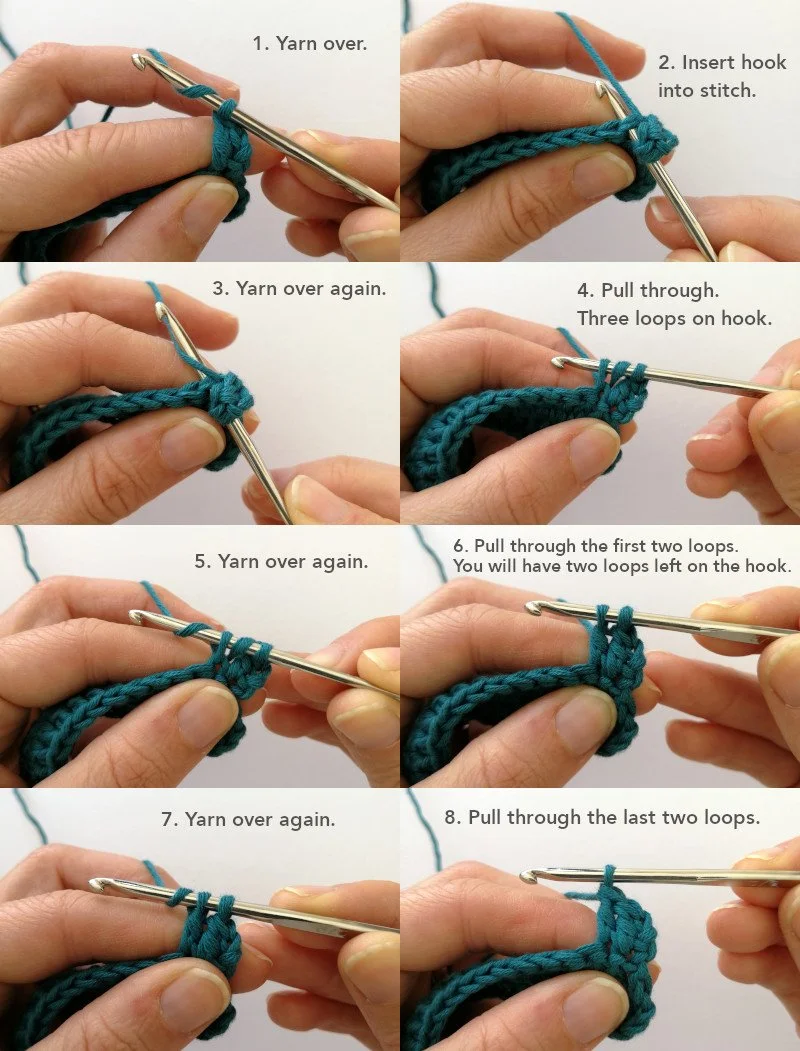 How to Double Crochet
